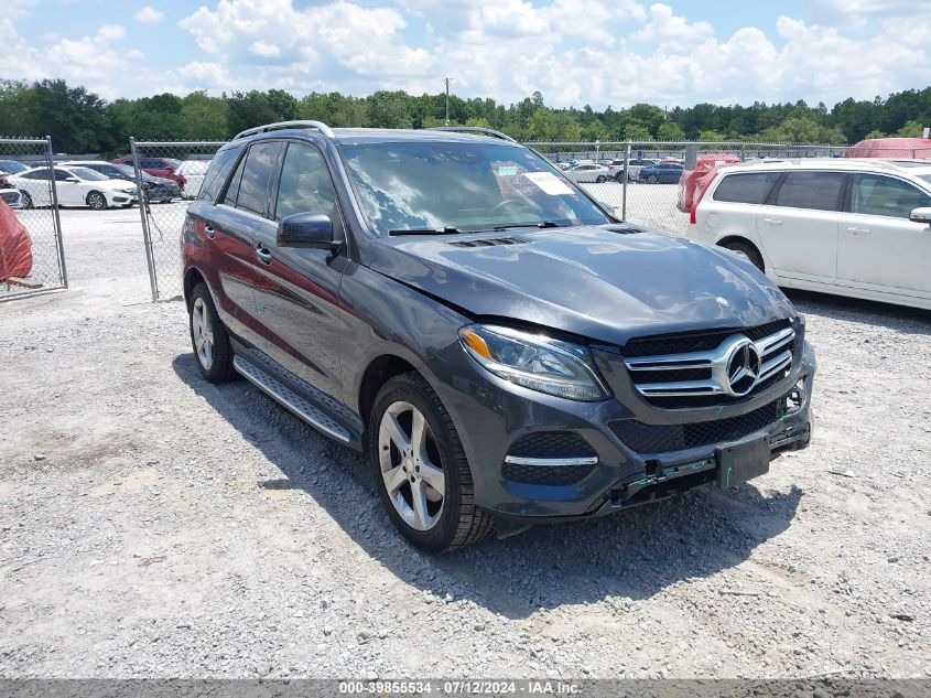 2016 MERCEDES-BENZ GLE 350 350 4MATIC