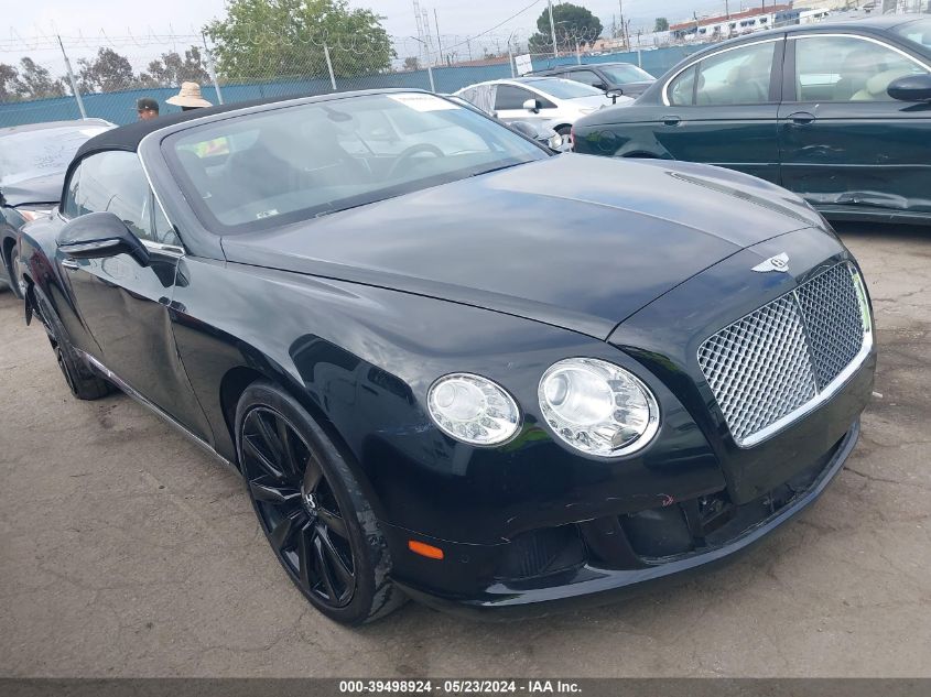 2013 BENTLEY CONTINENTAL GTC