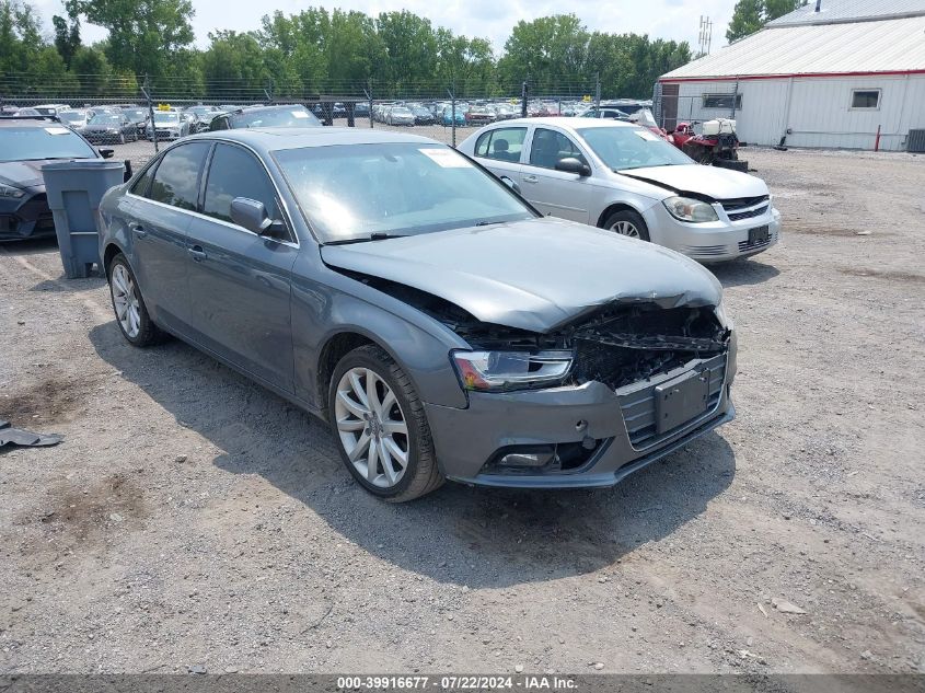 2013 AUDI A4 PREMIUM PLUS