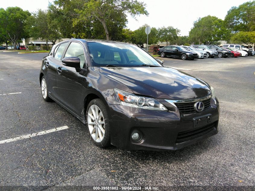 2012 LEXUS CT 200H