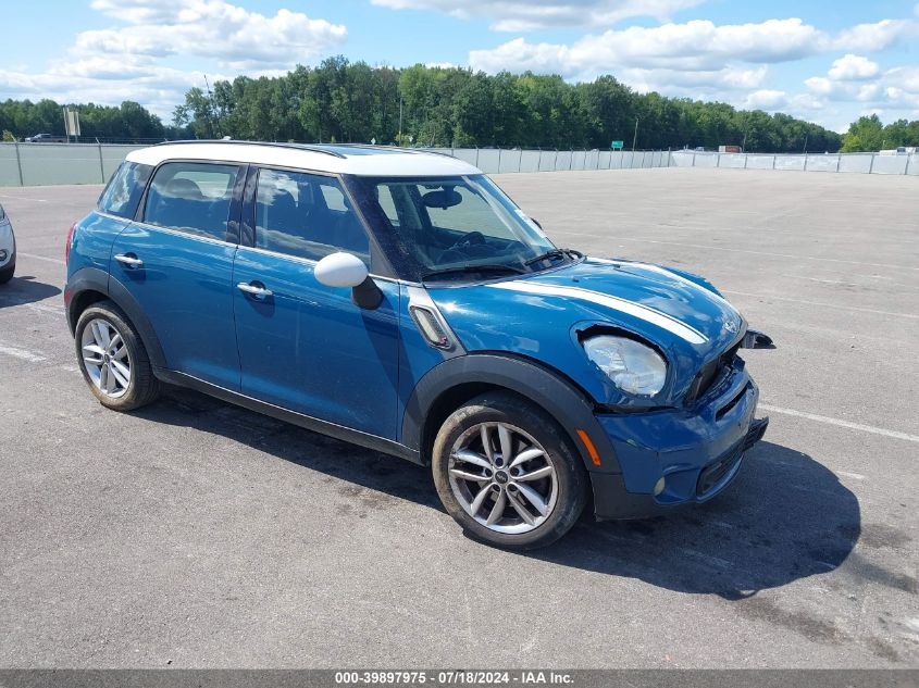 2012 MINI COOPER S COUNTRYMAN