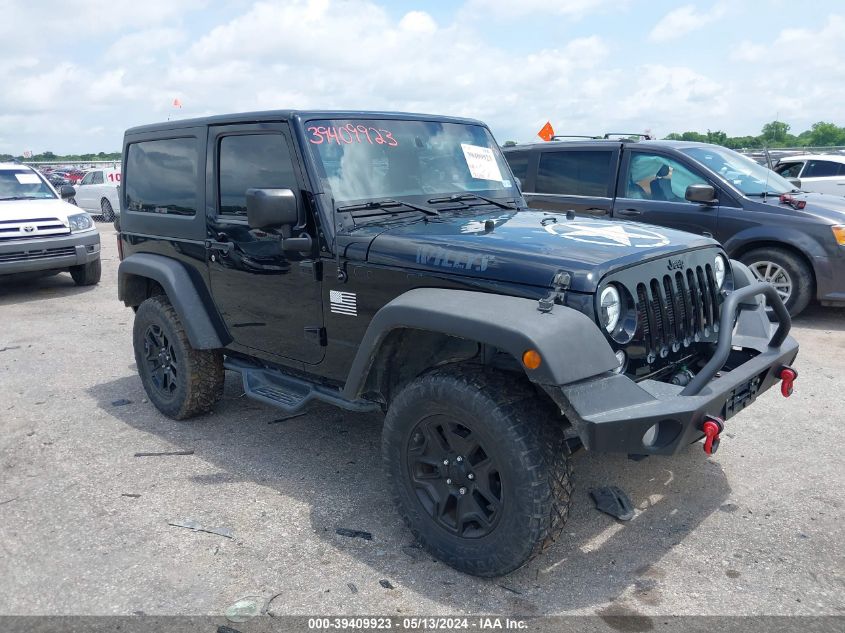 2016 JEEP WRANGLER WILLYS WHEELER