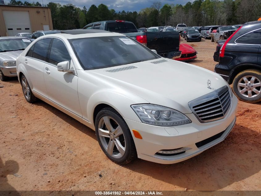 2010 MERCEDES-BENZ S 550 4MATIC