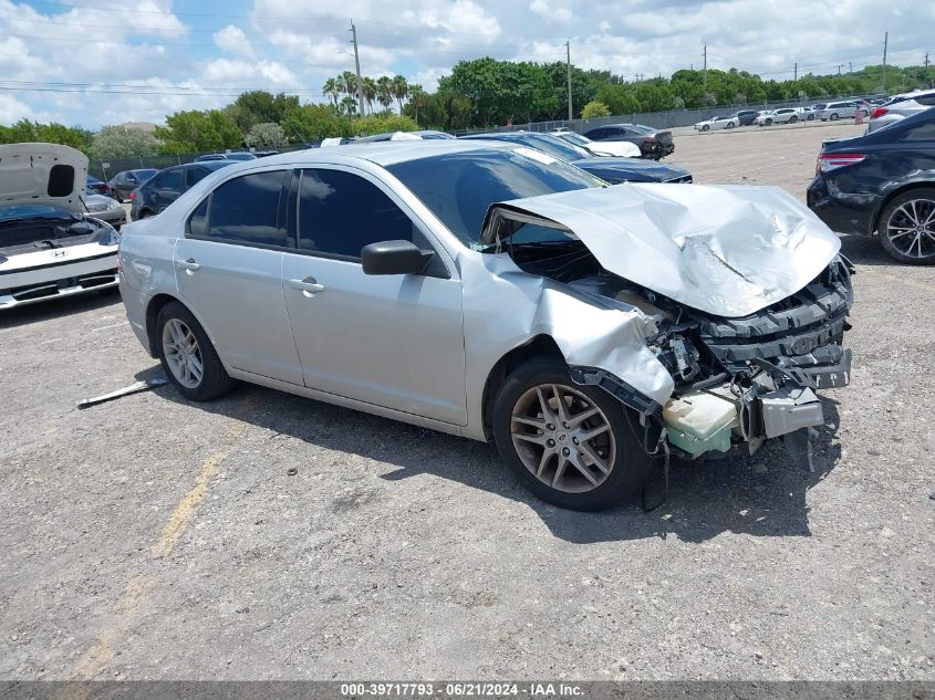 2012 FORD FUSION S