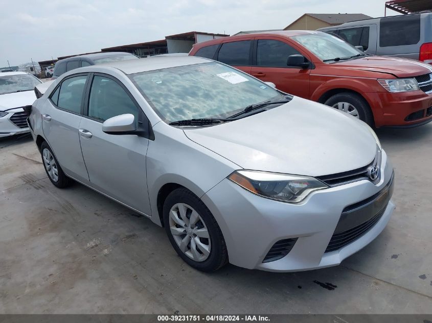 2015 TOYOTA COROLLA LE