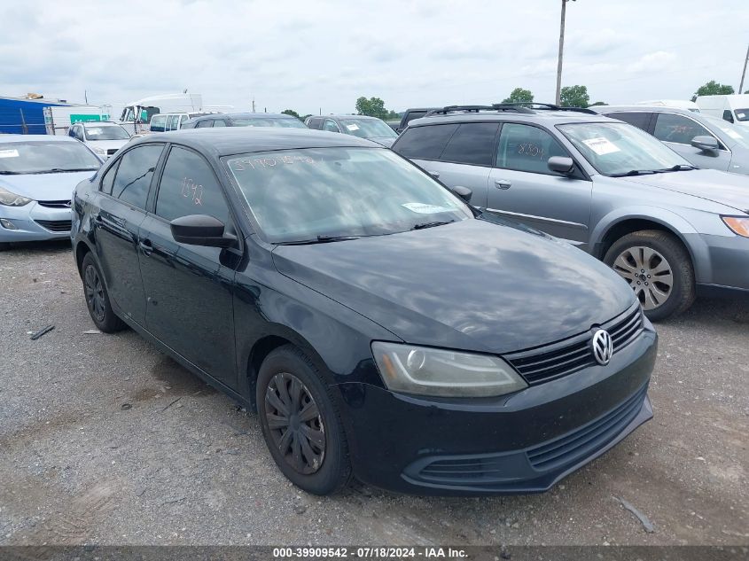 2013 VOLKSWAGEN JETTA 2.0L S