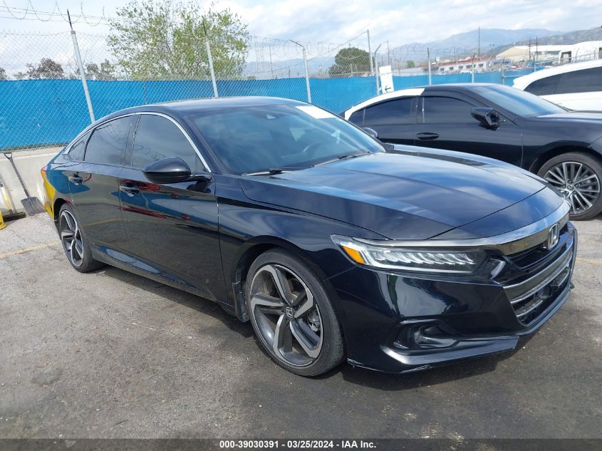 2021 HONDA ACCORD SPORT