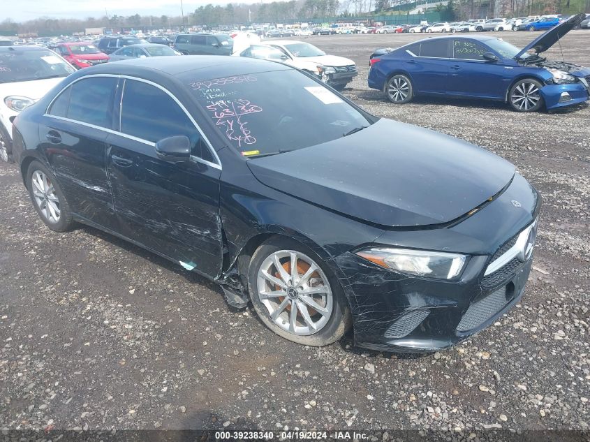 2020 MERCEDES-BENZ A 220 4MATIC