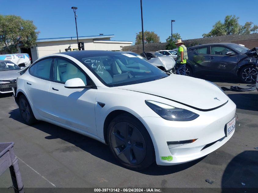 2023 TESLA MODEL 3 REAR-WHEEL DRIVE