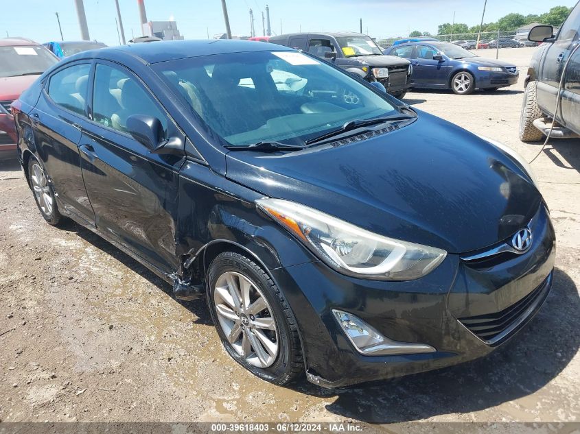 2016 HYUNDAI ELANTRA SE