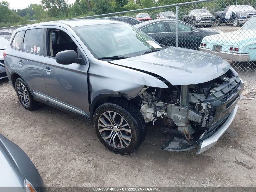 2017 MITSUBISHI OUTLANDER ES