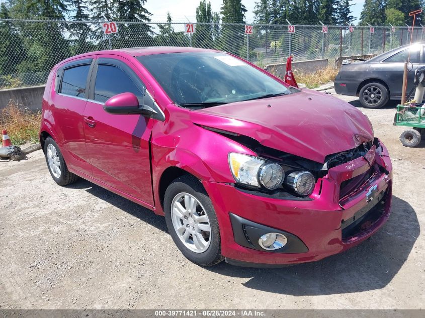 2014 CHEVROLET SONIC LT AUTO