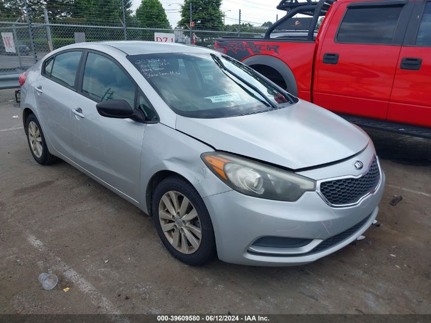 2014 KIA FORTE LX