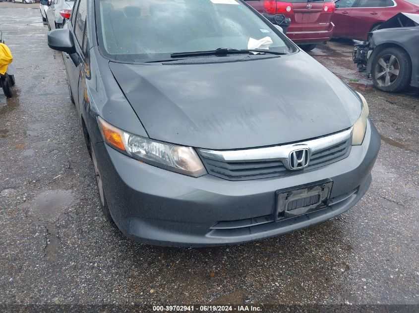 2012 HONDA CIVIC LX