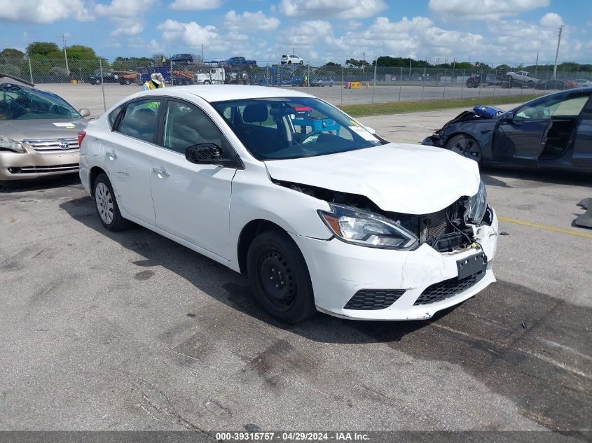 2019 NISSAN SENTRA S