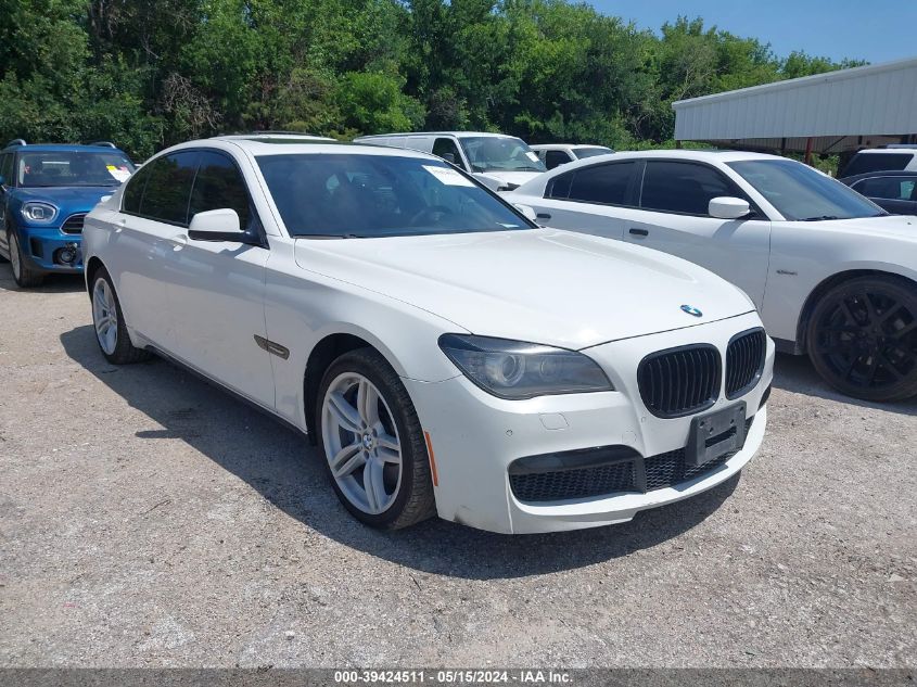 2012 BMW 750I