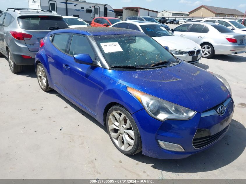 2012 HYUNDAI VELOSTER BASE W/GRAY