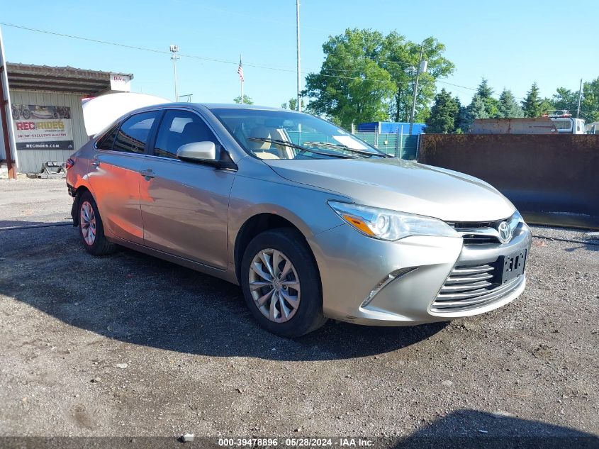 2016 TOYOTA CAMRY LE