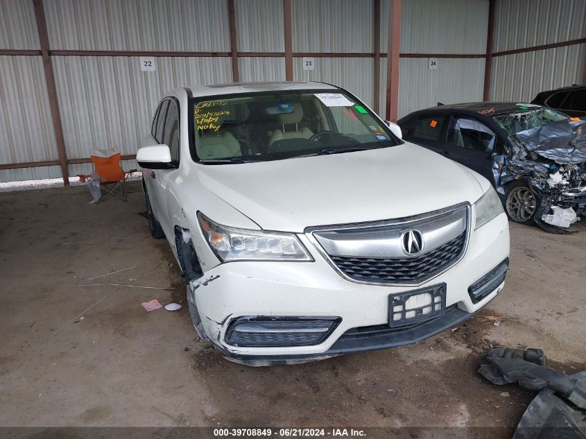 2016 ACURA MDX