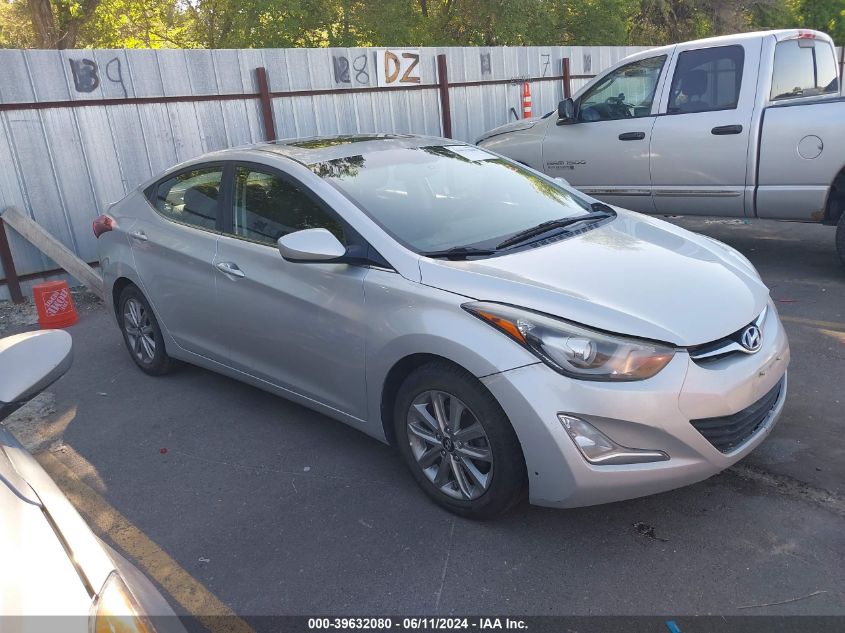 2015 HYUNDAI ELANTRA SE