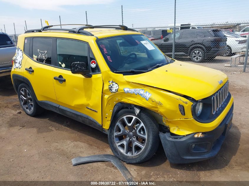 2017 JEEP RENEGADE LATITUDE FWD