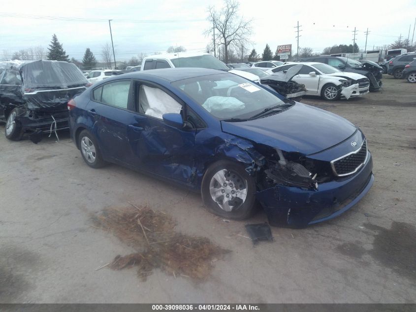 2018 KIA FORTE LX