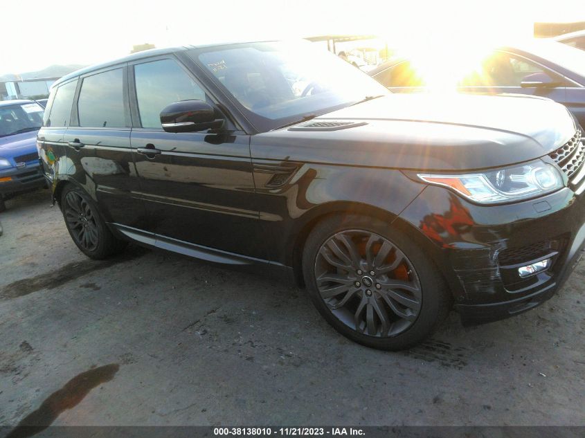 2017 LAND ROVER RANGE ROVER SPORT 3.0L V6 TURBOCHARGED DIESEL HSE TD6