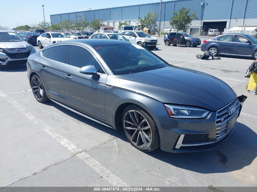 2018 AUDI S5 3.0T PREMIUM PLUS