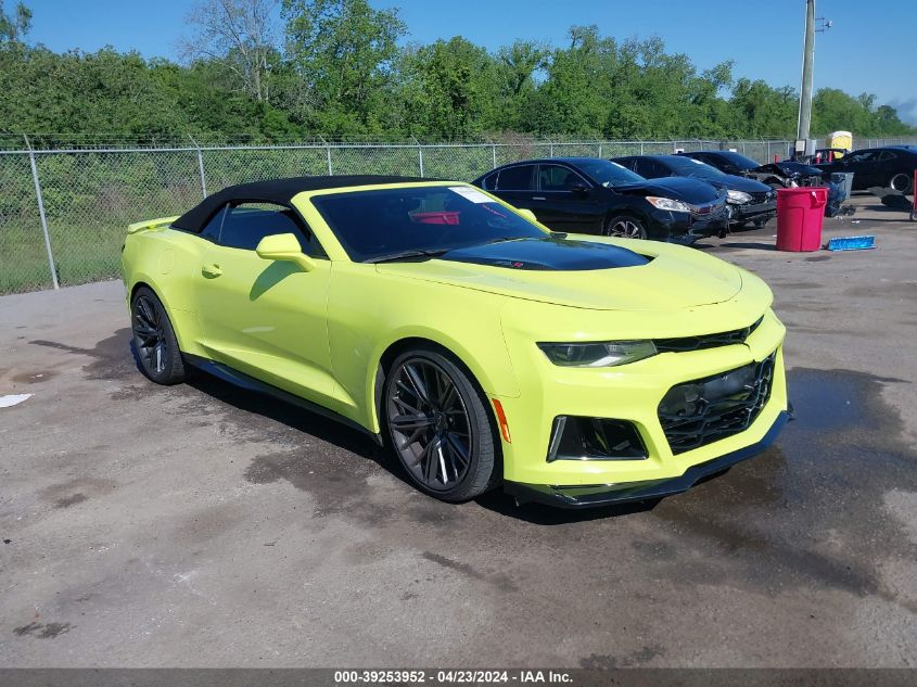 2020 CHEVROLET CAMARO RWD  ZL1