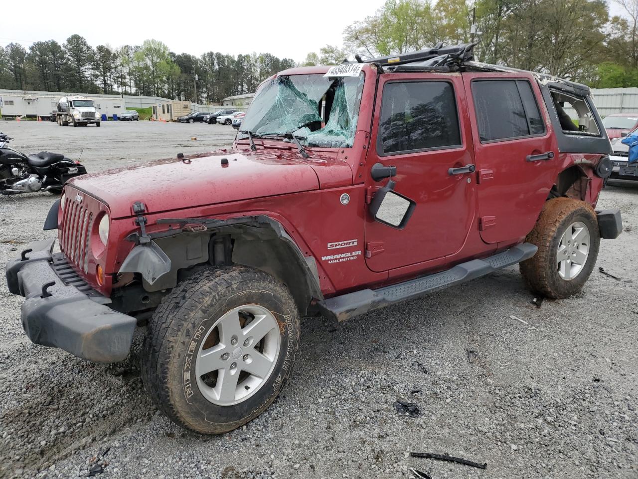 2013 JEEP WRANGLER UNLIMITED SPORT