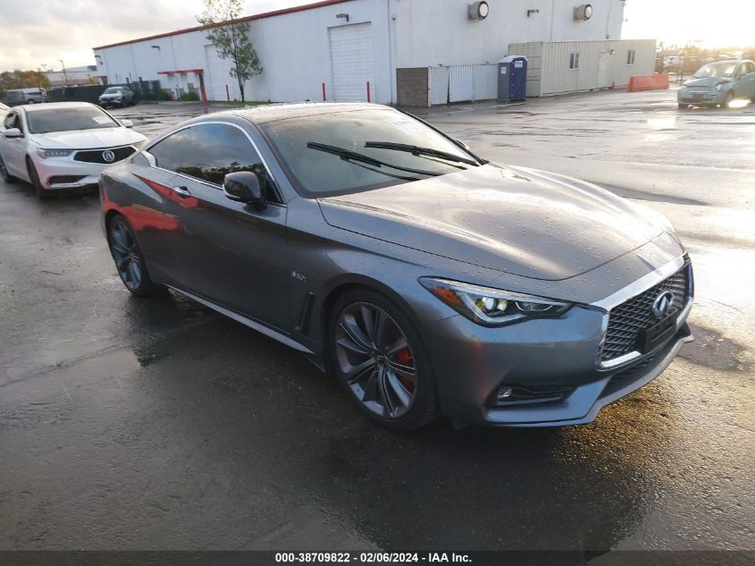 2018 INFINITI Q60 3.0T RED SPORT 400