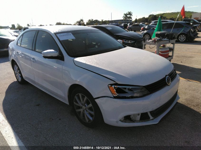 2012 VOLKSWAGEN JETTA 2.5L SE