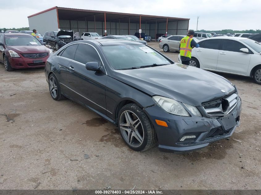 2010 MERCEDES-BENZ E 550