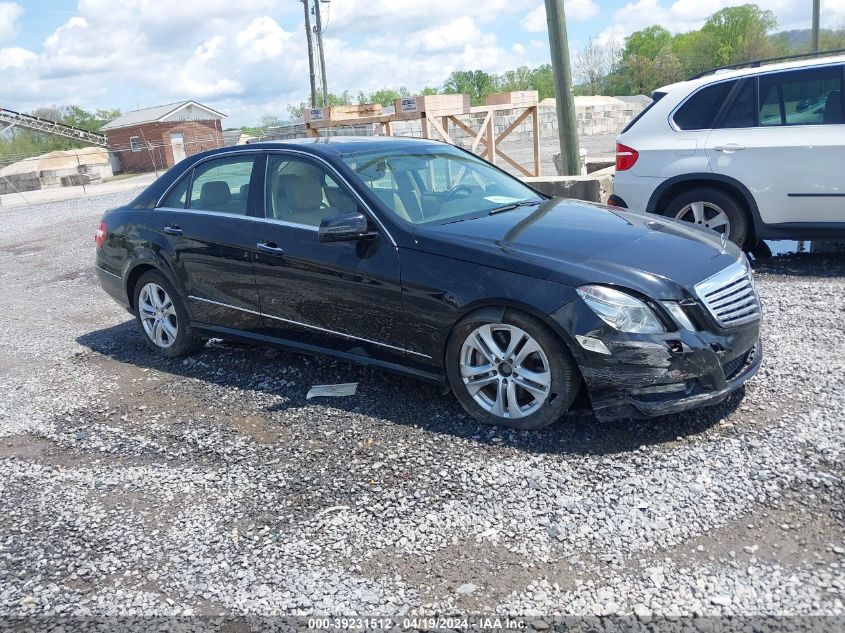 2011 MERCEDES-BENZ E 550 4MATIC