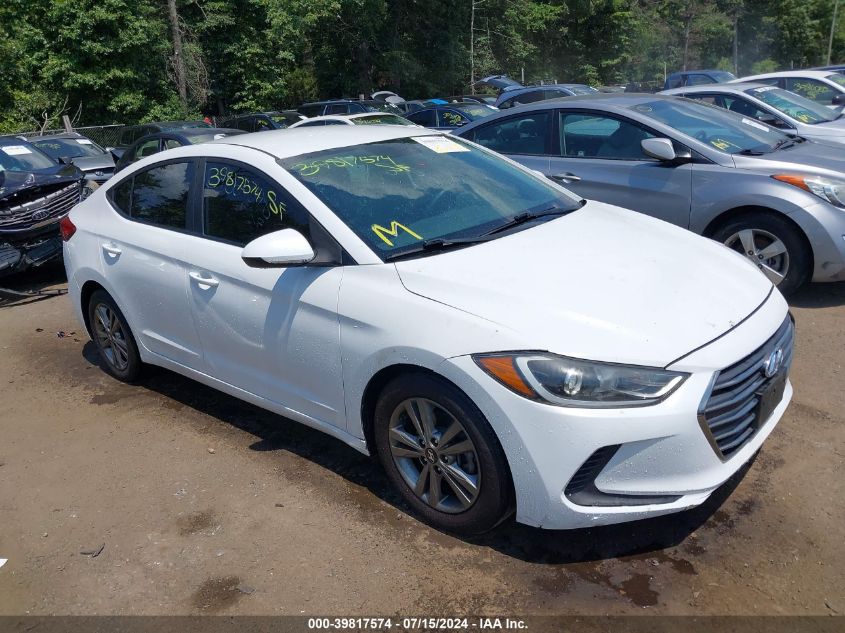 2018 HYUNDAI ELANTRA SEL