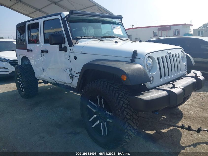 2018 JEEP WRANGLER JK UNLIMITED SPORT