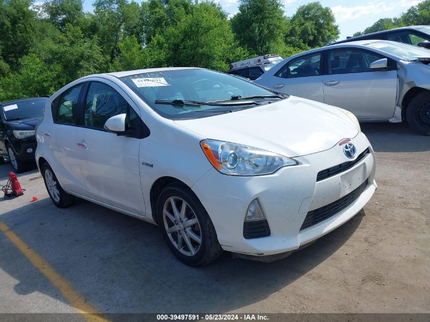 2012 TOYOTA PRIUS C THREE