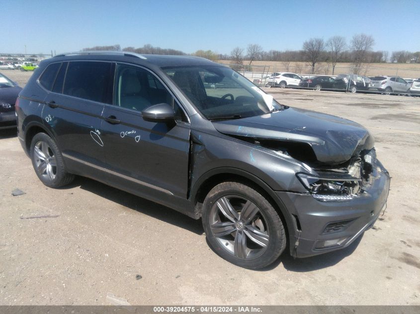 2019 VOLKSWAGEN TIGUAN 2.0T SEL PREMIUM/2.0T SEL PREMIUM R-LINE