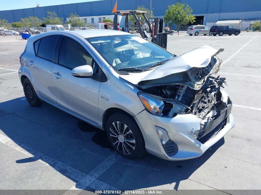 2016 TOYOTA PRIUS C ONE