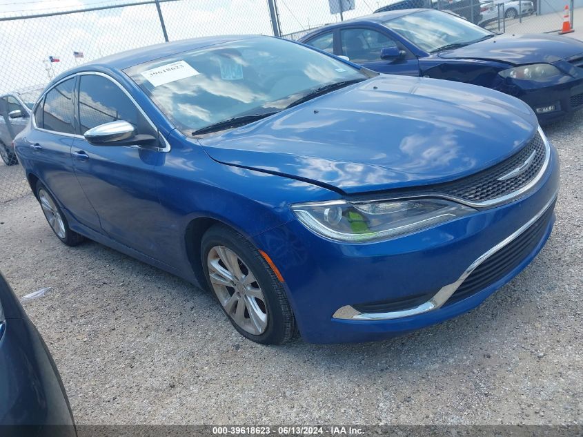 2015 CHRYSLER 200 LIMITED