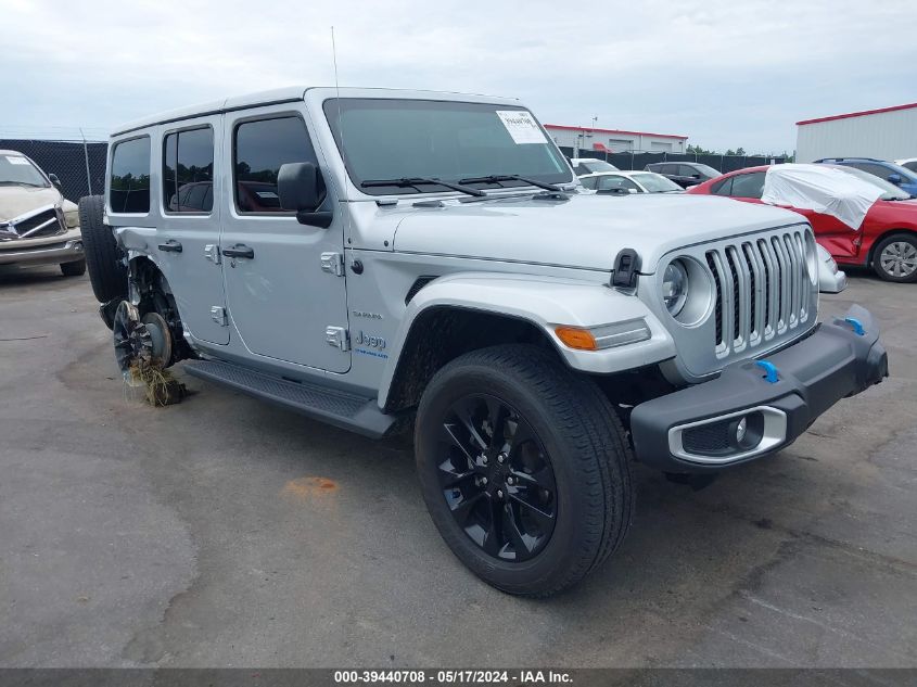 2023 JEEP WRANGLER 4XE SAHARA 4X4