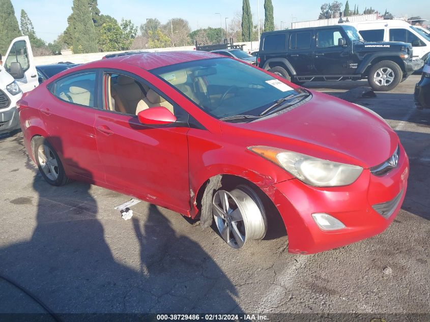 2013 HYUNDAI ELANTRA GLS