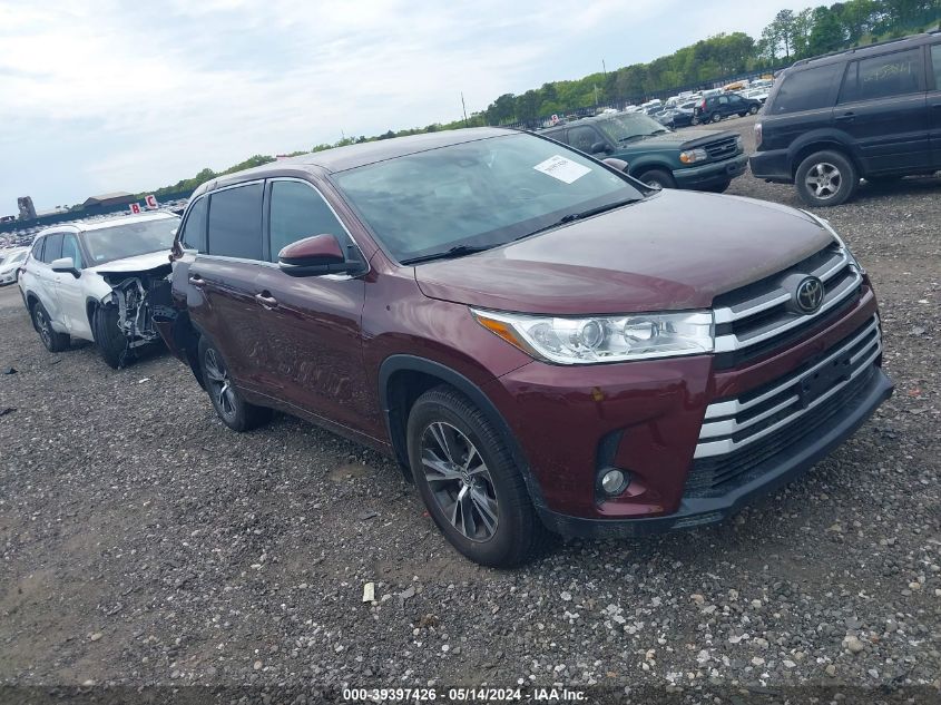 2018 TOYOTA HIGHLANDER LE PLUS