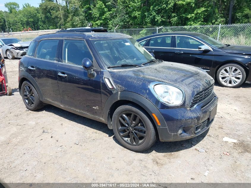 2012 MINI COOPER S COUNTRYMAN