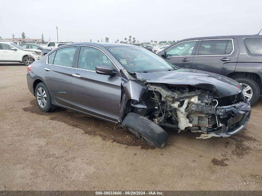 2015 HONDA ACCORD LX