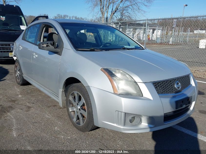 2012 NISSAN SENTRA 2.0 SR