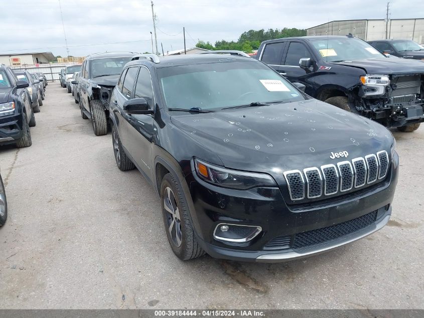 2019 JEEP CHEROKEE LIMITED 4X4