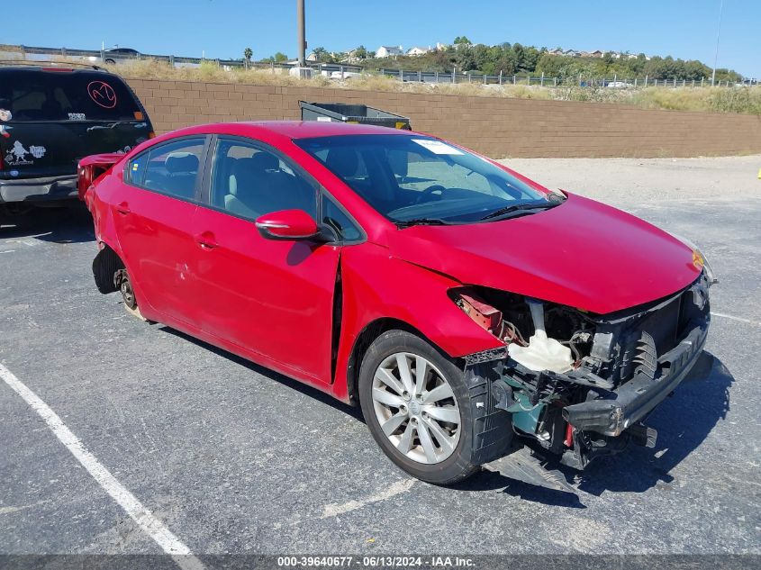 2016 KIA FORTE LX