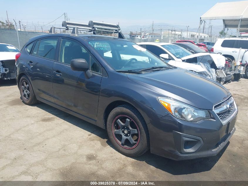 2013 SUBARU IMPREZA 2.0I