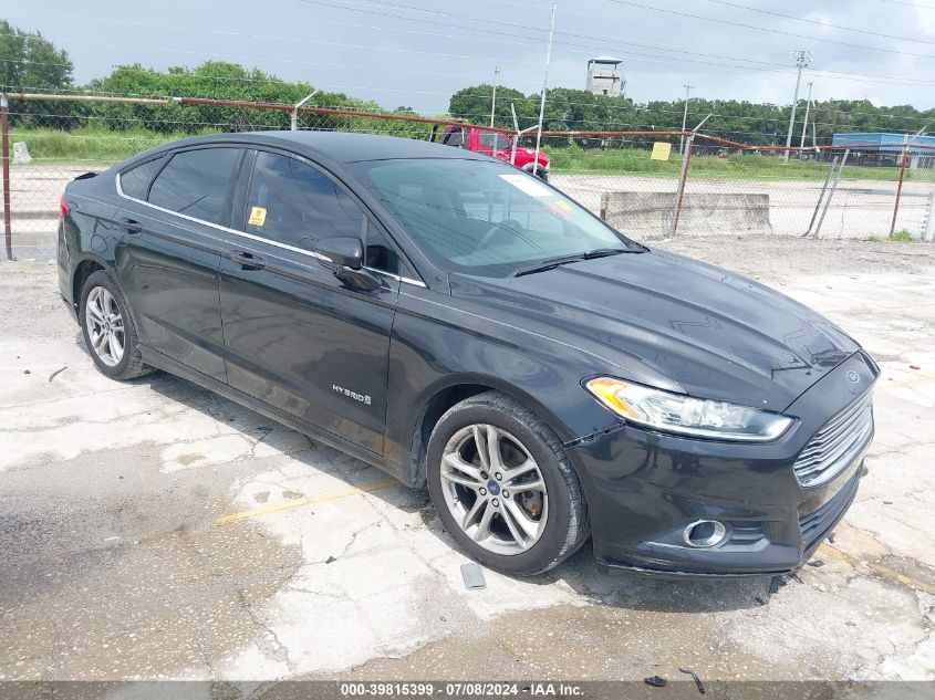 2015 FORD FUSION HYBRID SE